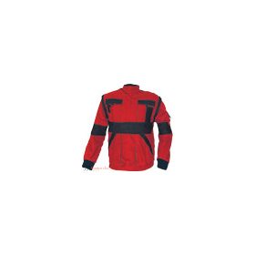 MAX kabát 260 g/m2 piros-fekete
