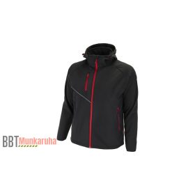 Bennon Force softshell kabát, fekete/piros