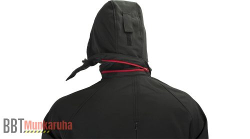 Bennon Force softshell kabát, fekete/piros