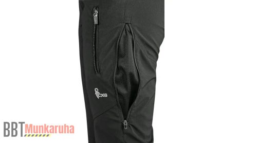 CXS Akron női softshell nadrág, fekete