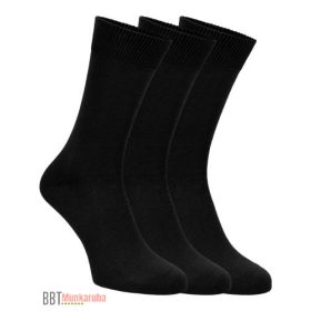 Mr. Pamut Fekete félboka zokni-klón